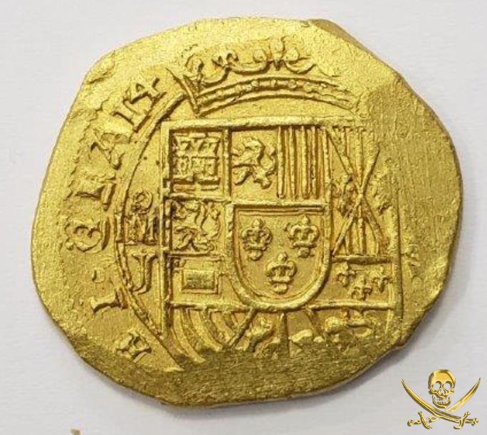 Rare Date over GRAT! Mexico 8 Escudos 1714 "1715 Plate Fleet Shipwreck" NGC 64 3