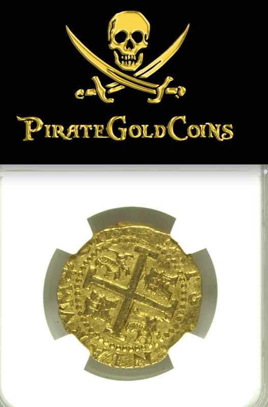 Peru 8 Escudos 1700 "1715 Fleet" NGC 61 Finest Known 3