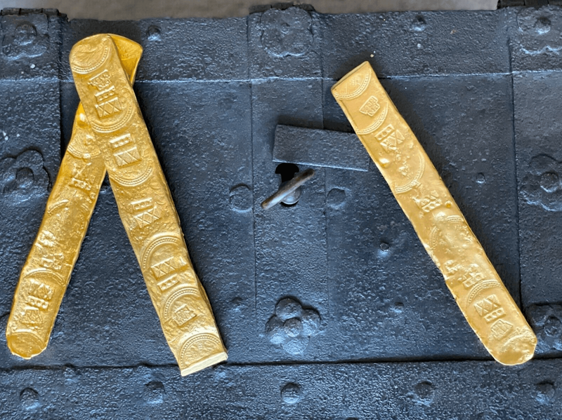 Nuremberg Treasure Chest 1600's Steel Armada Box 2