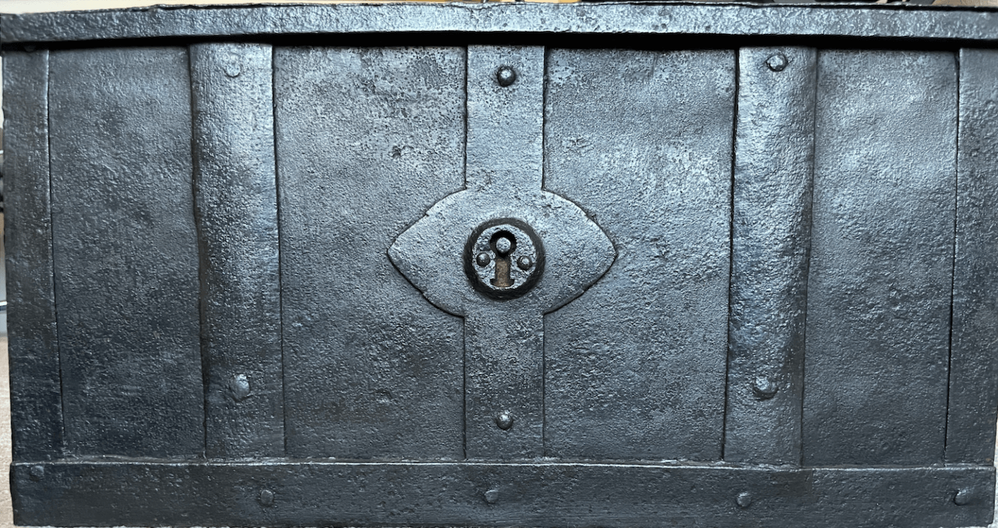 Nuremberg Treasure Chest 1600's Steel Armada Box 5