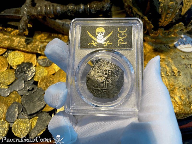 Mexico 4 Reales 1598-1621 "Atocha 1622 Shipwreck" Grade 1 6