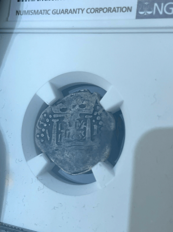 Peru 1 Real 1659 "Star of Lima- Finest Known" NGC 12 4