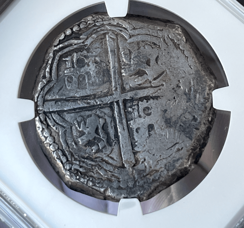 Peru 8 Reales 1659 "Star of Lima" NGC 25 12