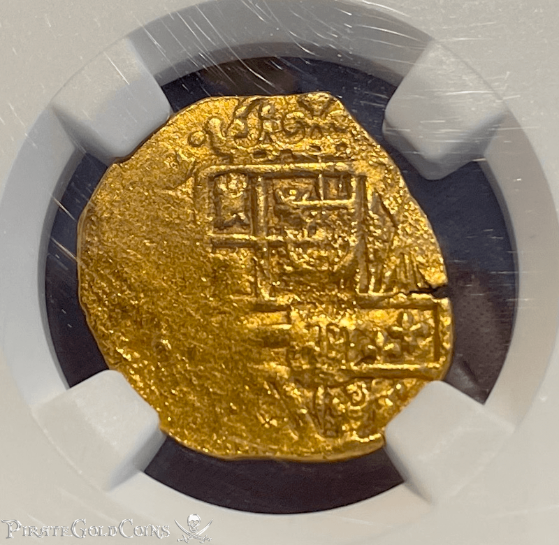 Spain 2 Escudos 1619 "Dated" NGC 61 2