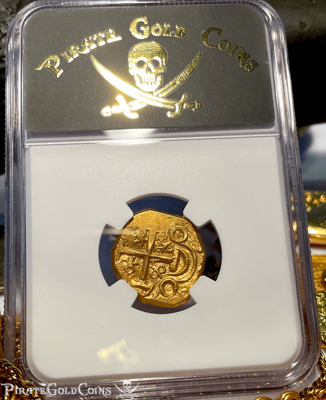 Colombia 2 Escudos 1700-13 "1715 Fleet Shipwreck" NGC 63 17