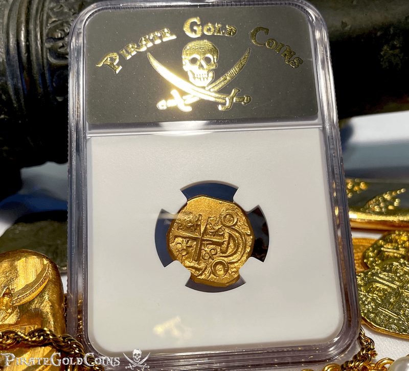 Colombia 2 Escudos 1700-13 "1715 Fleet Shipwreck" NGC 63 19