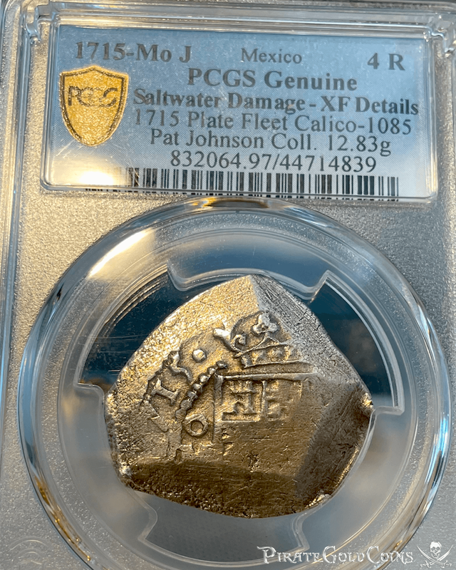 Bolivia 4 Reales Dated 1715 "1715 Fleet Shipwreck" PCGS XF