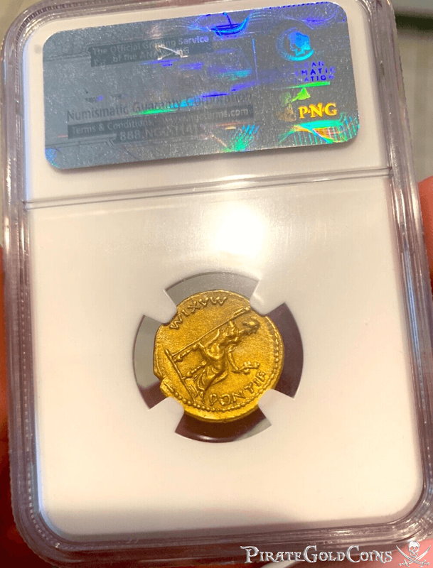 Roman Empire "Tiberius" 14-37AD NGC AU 5x2 2