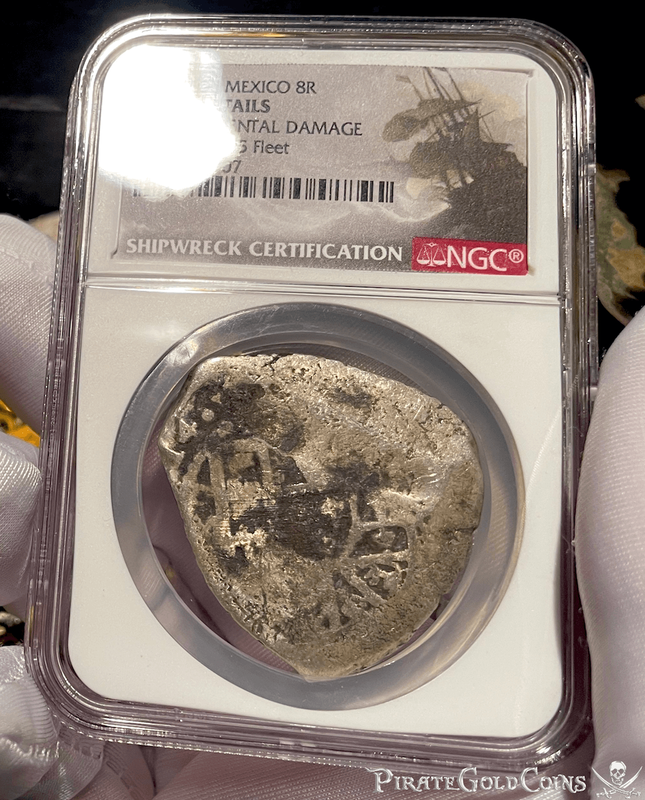 Mexico 8 Reales 1714 "Dated- 1715 Fleet Shipwreck" NGC G 7