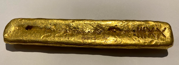 "Church Bar" or "Contraband Bar" from Atocha 1622 Shipwreck 12