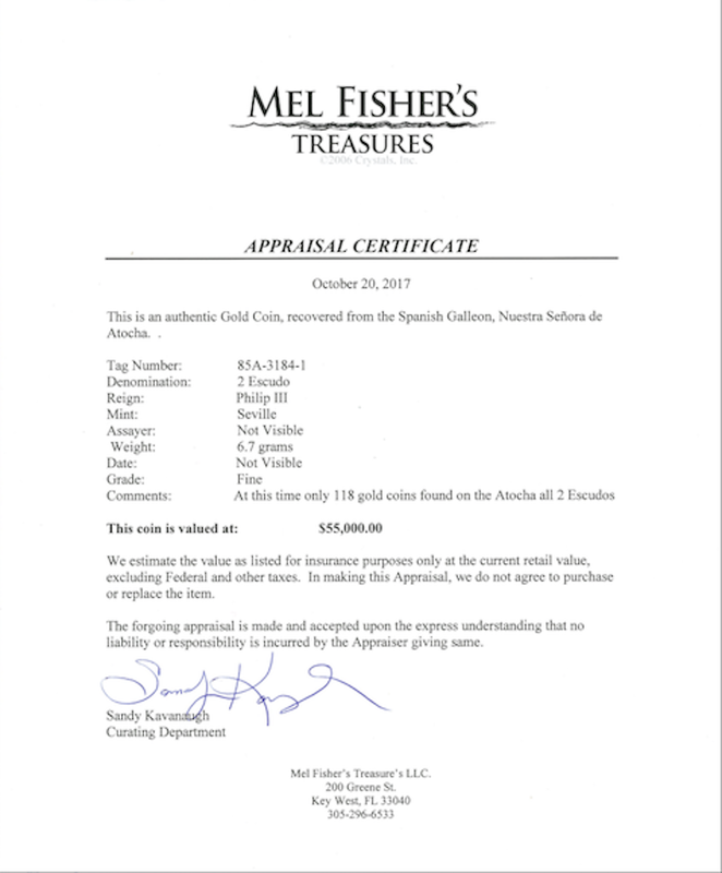Spain 2 Escudos 1598-1621 "Atocha 1622 Shipwreck" NGC 62 4