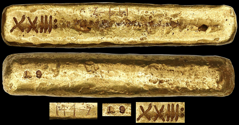 "Church Bar" or "Contraband Bar" from Atocha 1622 Shipwreck