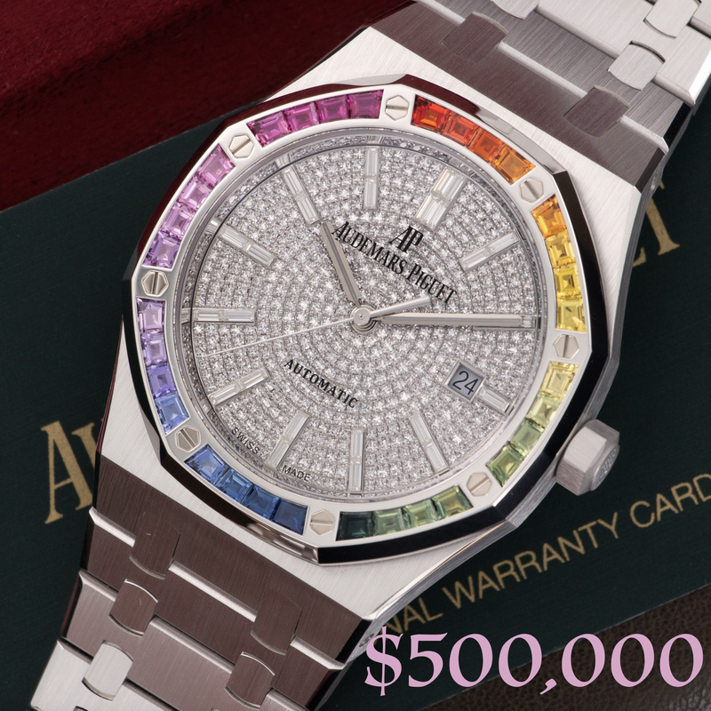 Only 10 Known! Audemars Piguet Royal Oak Rainbow 4