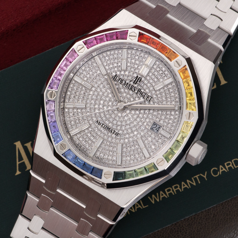 Only 10 Known! Audemars Piguet Royal Oak Rainbow
