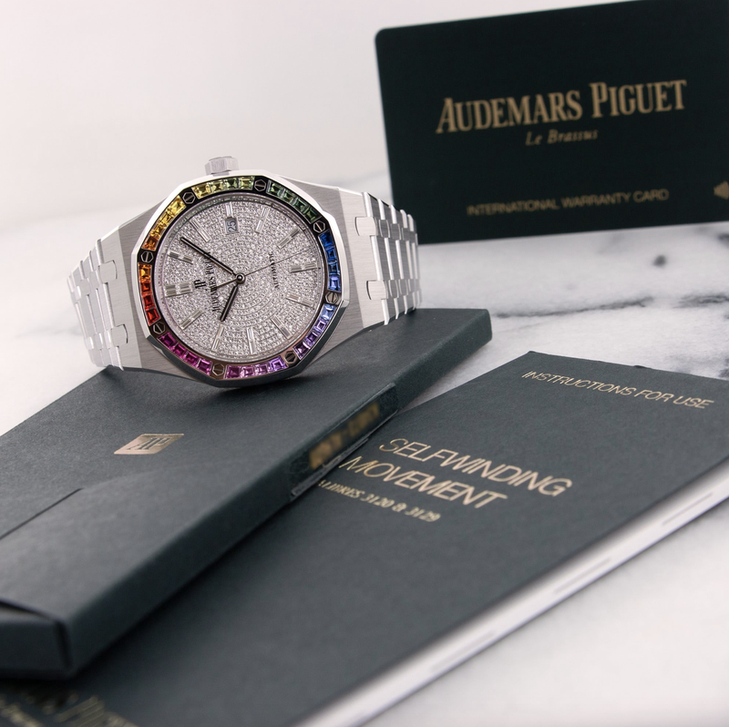 Only 10 Known! Audemars Piguet Royal Oak Rainbow 6