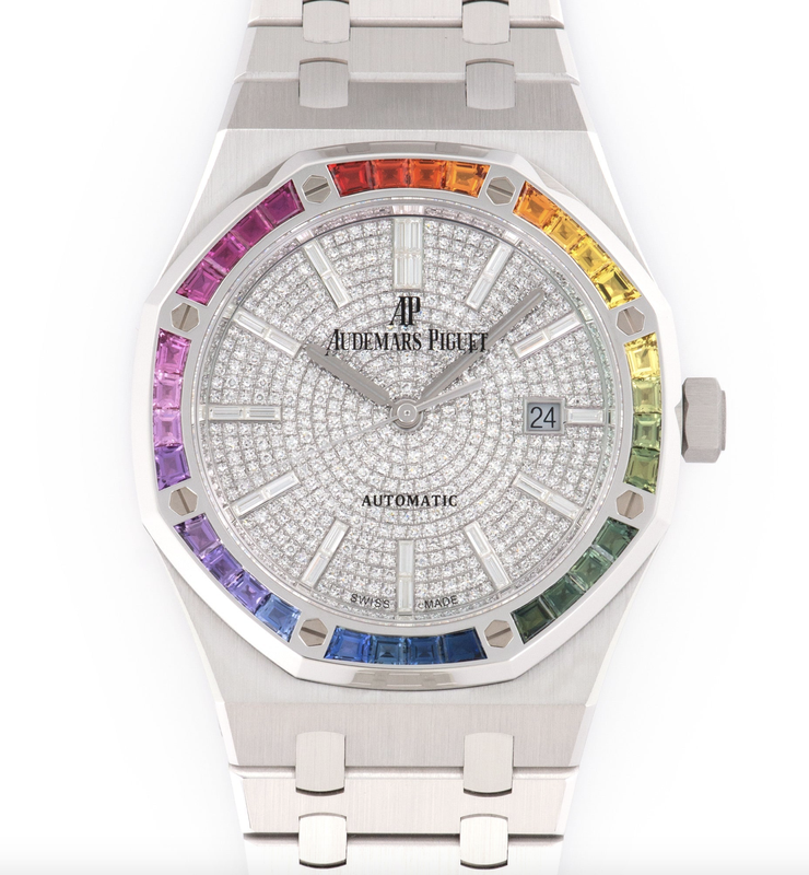 Only 10 Known! Audemars Piguet Royal Oak Rainbow 7