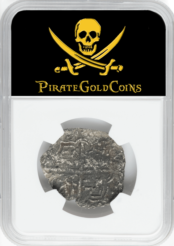 Bolivia 8 Reales 1598-1621 "Hand sig. 1977 - Atocha Shipwreck" NGC Genuine 3