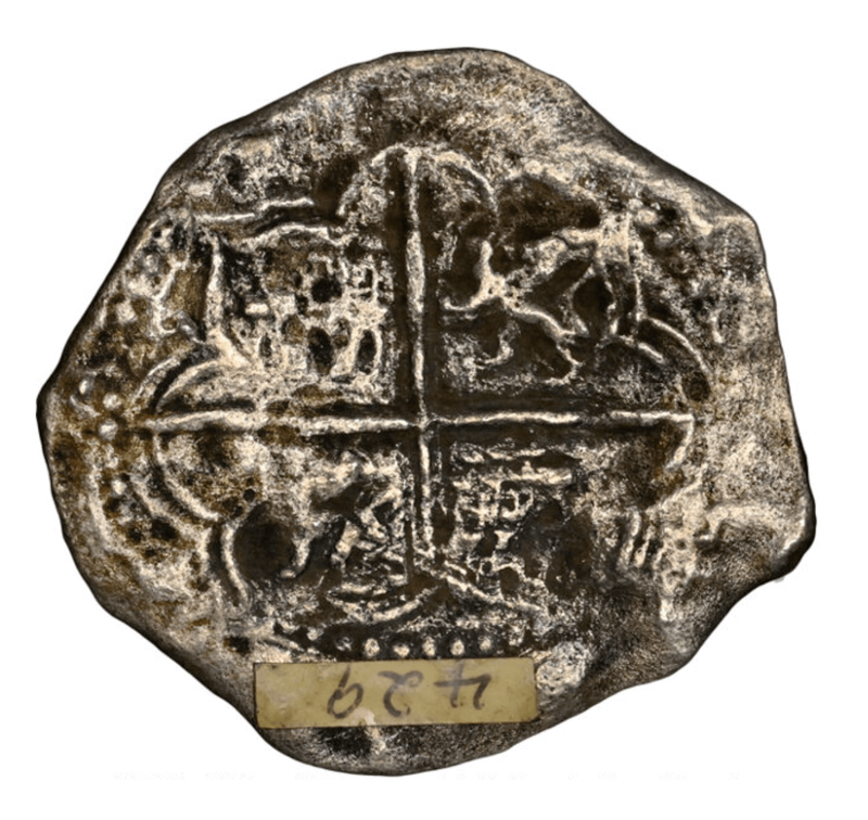 Bolivia 8 Reales 1613-17 "Hand sig. 1977 - Atocha Shipwreck" NGC Genuine 4