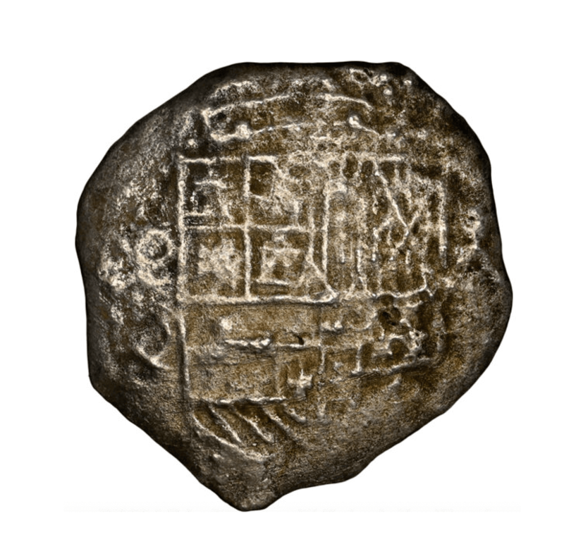 Bolivia 8 Reales 1613-17 "Hand sig. 1977 - Atocha Shipwreck" NGC Genuine 5