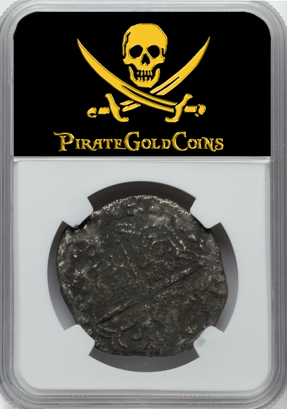 Bolivia 8 Reales 1618-21 "Hand sig. 1975 - Atocha Shipwreck" NGC Genuine 3