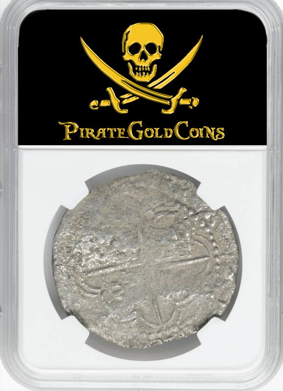 Bolivia 8 Reales 1613-17 "Hand sig. 1978 - Atocha Shipwreck" NGC Genuine 3