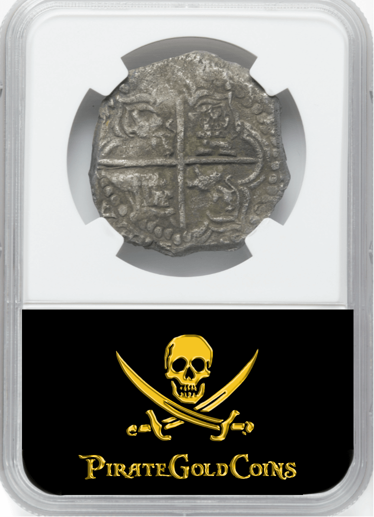 Bolivia 8 Reales 1618-21 "Hand sig. 1977 - Atocha Shipwreck" NGC Genuine 4