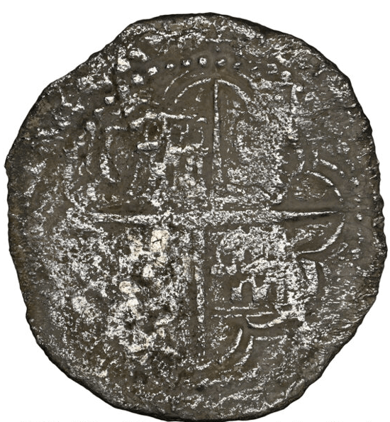 Bolivia 8 Reales 1613-17 "Hand sig. 1978 - Atocha Shipwreck" NGC Genuine 6