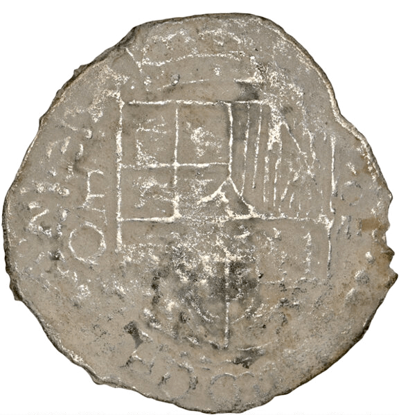 Bolivia 8 Reales 1613-17 "Hand sig. 1975 - Atocha Shipwreck" NGC Genuine 4