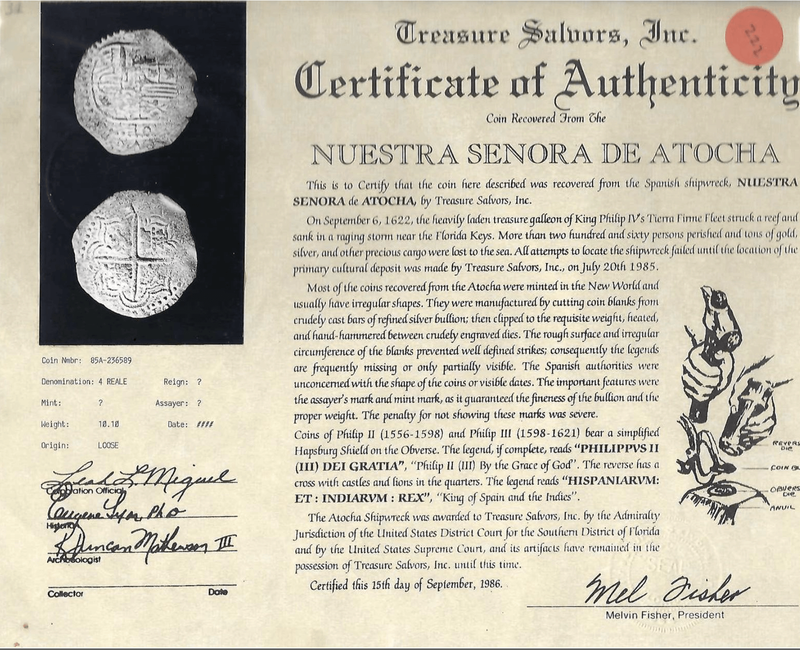 ​Bolivia 8 Reales 1612-16 "Atocha 1622 Shipwreck" PCGS VF 12