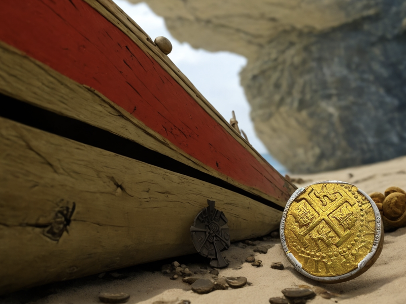 Peru 8 Escudos 1712 "1715 Fleet Shipwreck" NGC 63 22