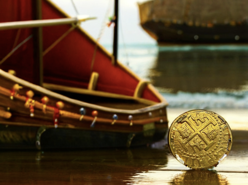 Peru 8 Escudos 1712 "1715 Fleet Shipwreck" NGC 63 23