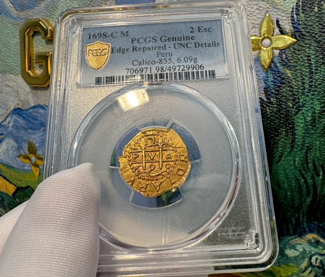 Peru 2 Escudos ( Fleet) 5