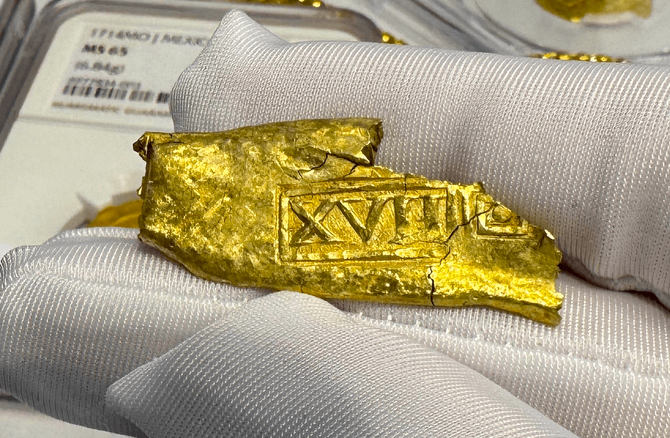 Golden Fleece Shipwreck 1550 Bar Fragment