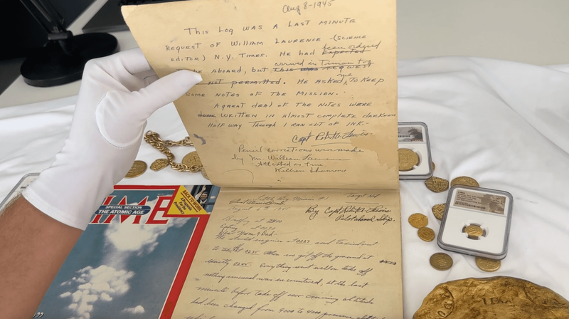 The Doc that Ended World War II: In-Flight Logbook from Enola Gay (Hiroshima) 18