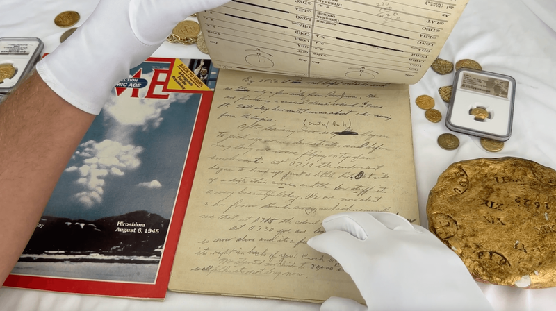 The Doc that Ended World War II: In-Flight Logbook from Enola Gay (Hiroshima) 23