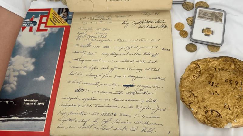 The Doc that Ended World War II: In-Flight Logbook from Enola Gay (Hiroshima) 21