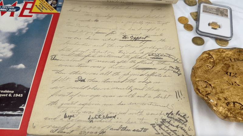 The Doc that Ended World War II: In-Flight Logbook from Enola Gay (Hiroshima) 14