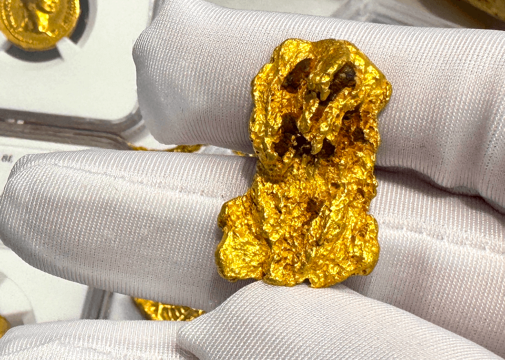Ghost like Gold Nugget 23 grams 8