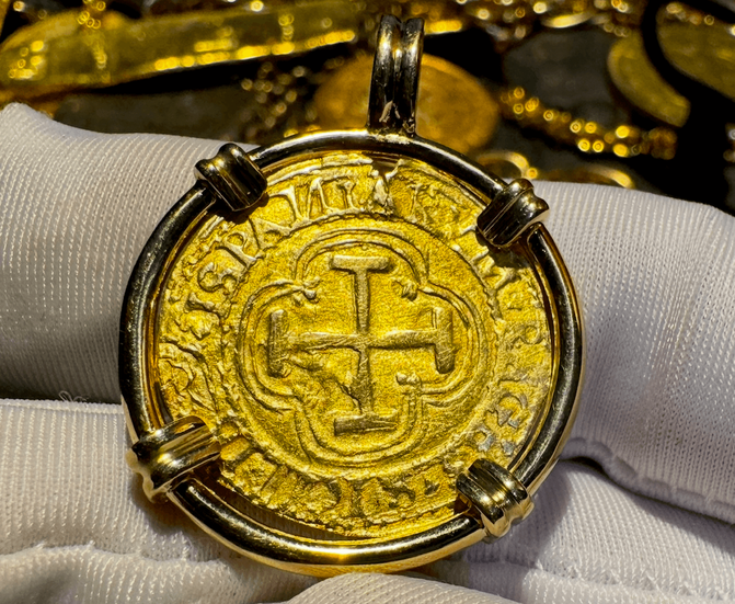 Spanish Gold Shipwreck Coin Jewelry 4