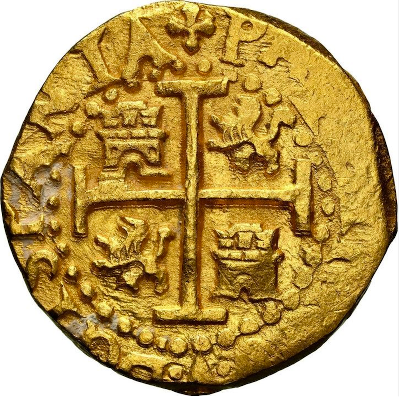 Peru 2 Escudos 1705 "Finest Kn. 1715 Fleet Shipwreck" NGC 63 3