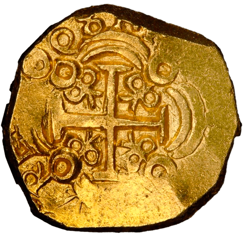 Colombia 2 Escudos 1698 "1715 Fleet Shipwreck" PCGS 62 3