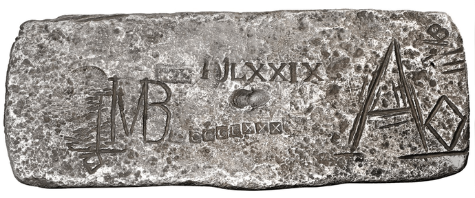 84 lb Factor 1.0 "Atocha 1622 Shipwreck" Silver Bar 3