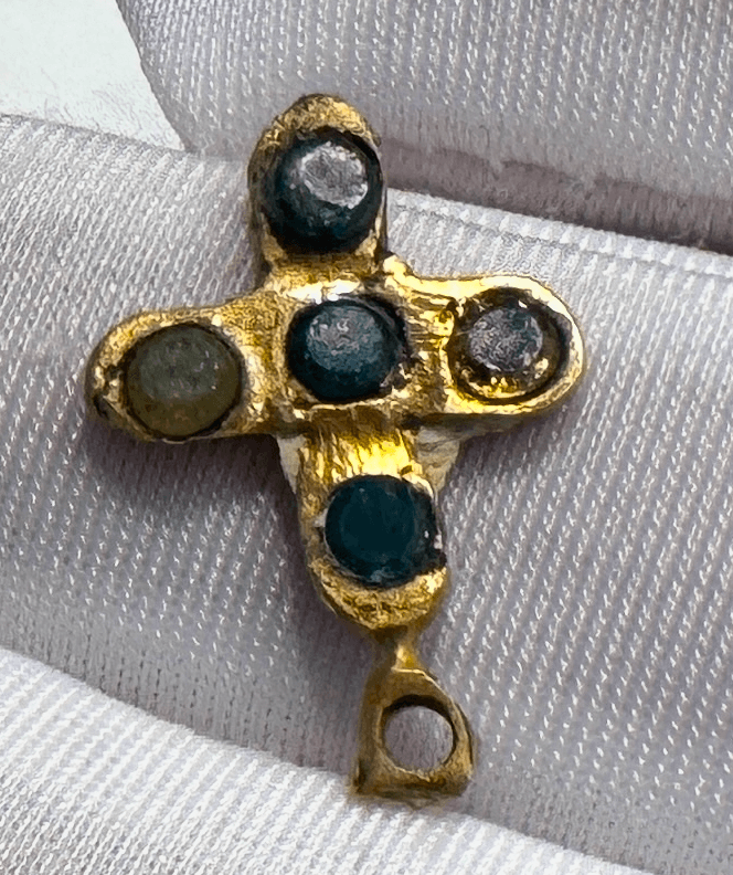 Diamond Cross from Unidentified Shipwreck 18th Cent. 5