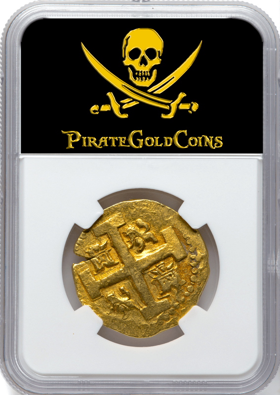 Peru 8 Escudos 1724 "Only 3 Graded" NGC 45 20