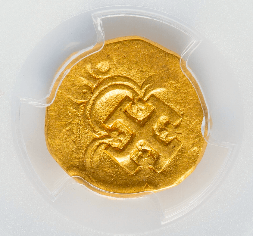 Spain 1 Escudo 1610 "Full Date" PCGS 45 15