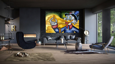 Treasure Paintings by JR Bissell "Scrooge McDuck" | JR Bissell 8