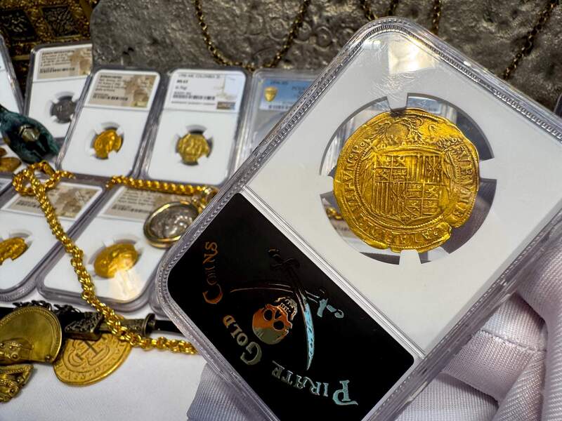 Spain 2 Excelentes 1497 "King & Queen" NGC 45 10