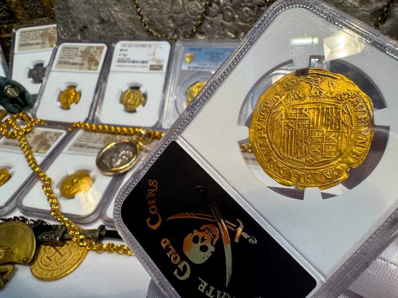 Spain 2 Excelentes 1497 "King & Queen" NGC 45 12