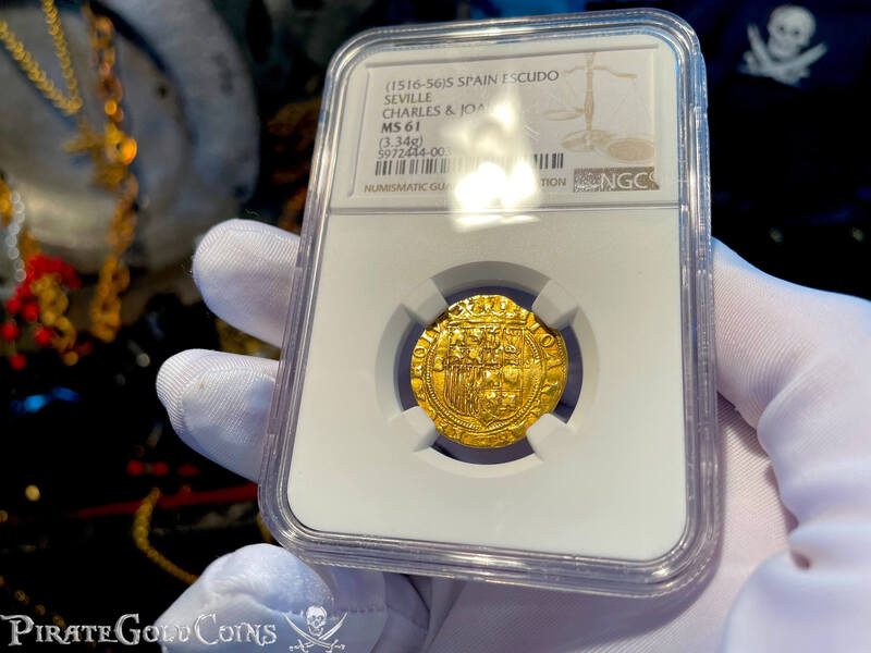 Spain 1 Escudo 1516-56's 17