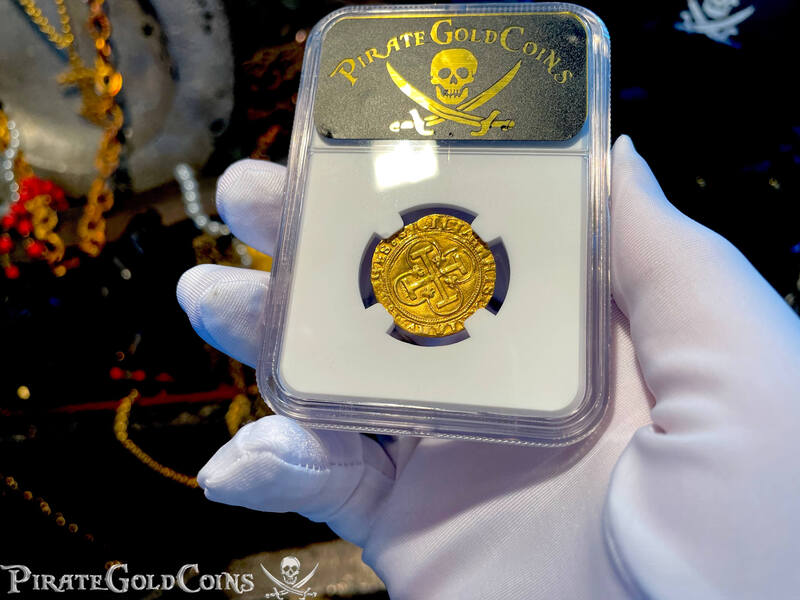 Spain 1 Escudo 1516-56 "Seville Mint" NGC 61 10